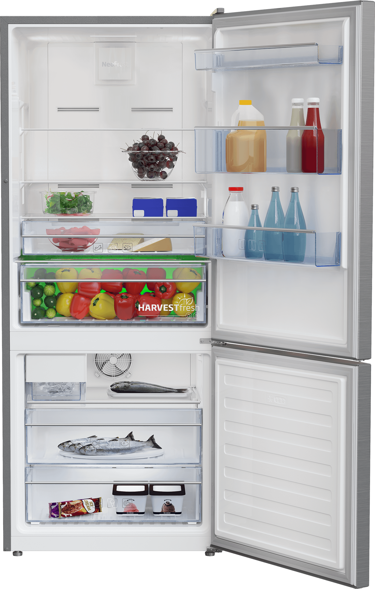 Beko BFBF2815SSIM 28" Bottom Freezer Refrigerator