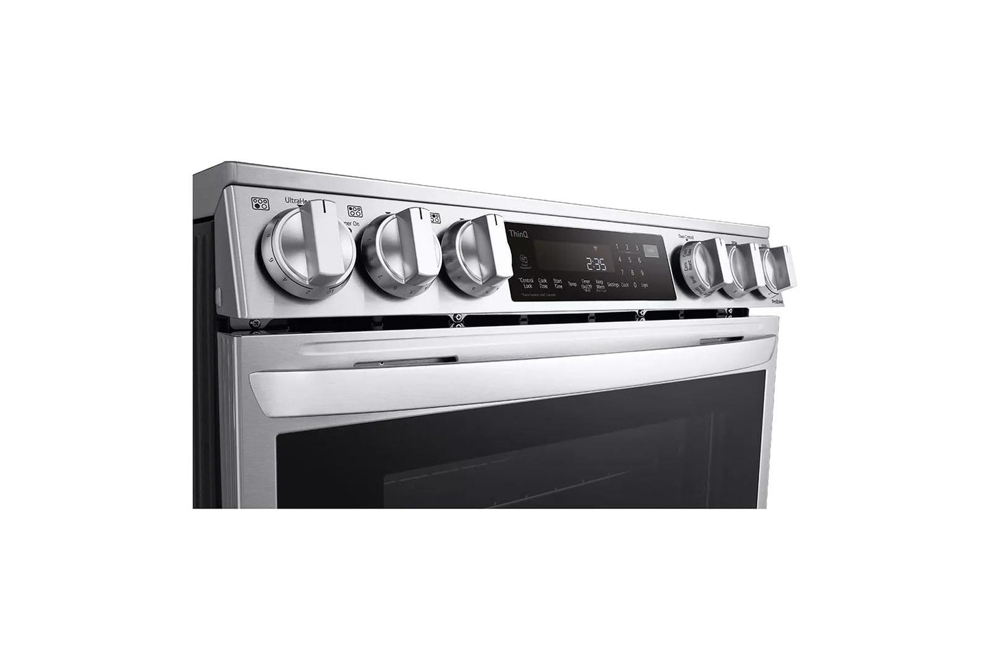 Lg LSEL6335FE 6.3 Cu Ft. Smart Wi-Fi Enabled Probake Convection® Instaview® Electric Slide-In Range With Air Fry