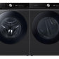 Samsung DVG53BB8700V Bespoke 7.6 Cu. Ft. Ultra Capacity Gas Dryer With Super Speed Dry And Ai Smart Dial In Brushed Black