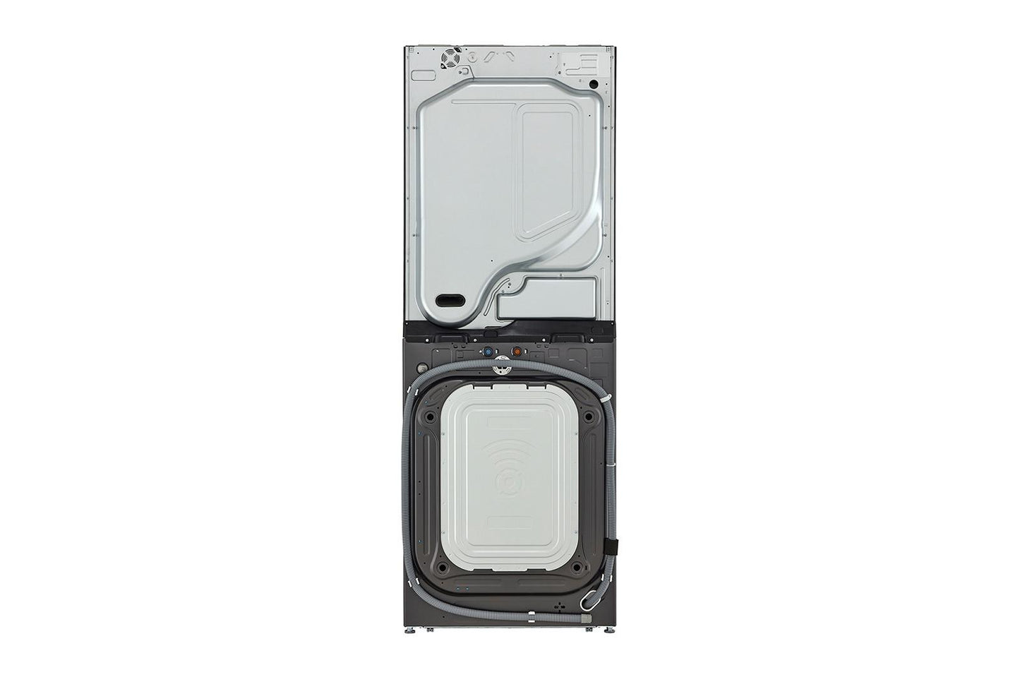 Lg WKHC202HBA Single Unit Lg Washtower™ With Center Control™ 4.5 Cu. Ft. Front Load Washer And 7.2 Cu. Ft. Front Load Ventless Dryer