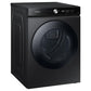 Samsung DVE53BB8700V Bespoke 7.6 Cu. Ft. Ultra Capacity Electric Dryer With Super Speed Dry And Ai Smart Dial In Brushed Black