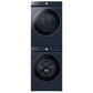 Samsung DVG53BB8900D Bespoke 7.6 Cu. Ft. Ultra Capacity Gas Dryer With Ai Optimal Dry And Super Speed Dry In Brushed Navy