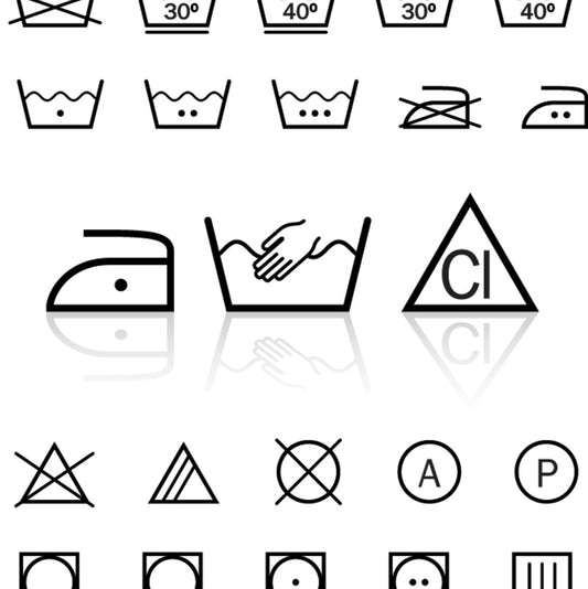 What are the Different Laundry Symbols?