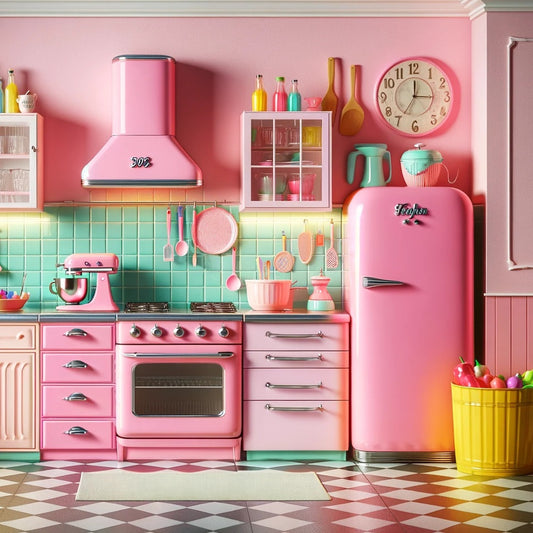 Latest Kitchen Trends: Infusing Vibrant Colors and Retro Charm