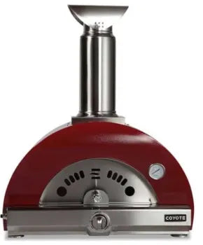 Coyote C1PZ30HRLP 30" Hybrid Multi-Fuel Pizza Oven (Red)