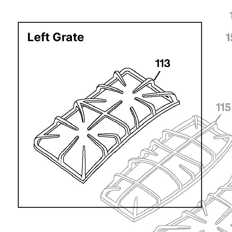 GE PGB935 Passover Parts