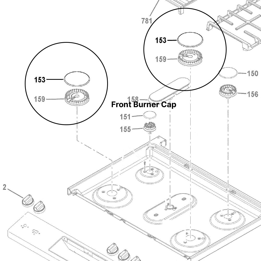 GE JGS760 Passover Parts