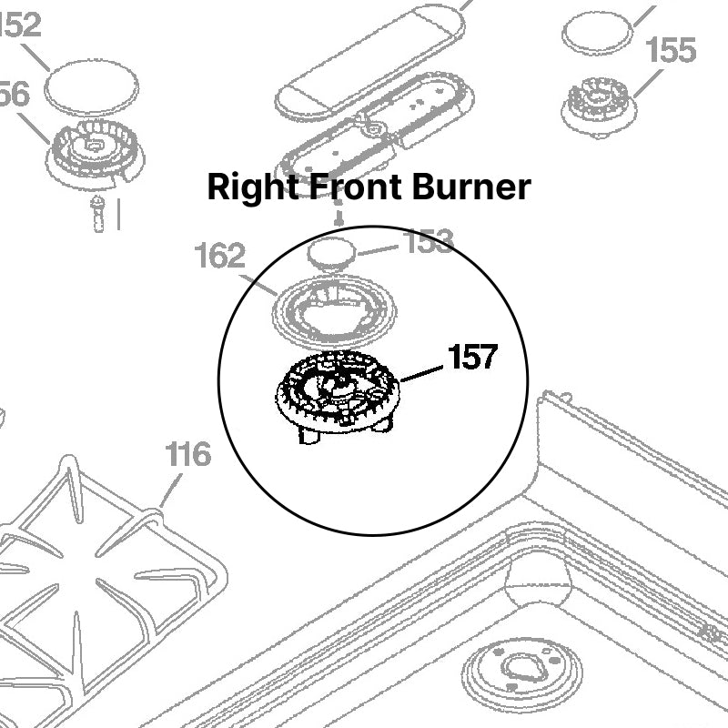 GE PGB935 Passover Parts