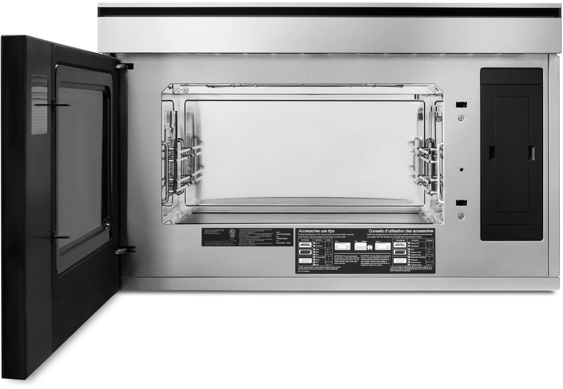 Jennair JOETC330SM Noir 7-In-1 Flush, Built-In Microwave Oven - Thumbnail 3