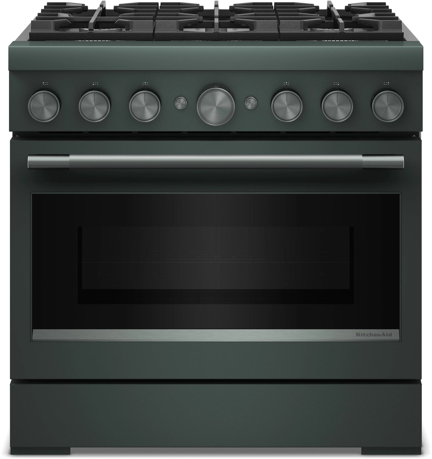 Kitchenaid KFDS936SJP 36-Inch 6 Burner Commercial-Style Dual Fuel Range With No Preheat Air Fry Mode