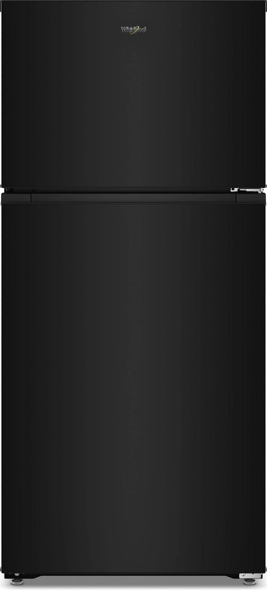 Whirlpool WRTX3316TB Whirlpool® 32.8-Inch Wide Top Freezer Refrigerator With Total Coverage Cooling- 15.6 Cu. Ft.