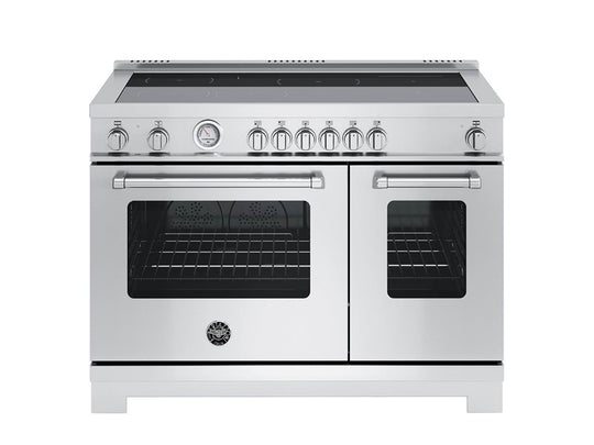 Bertazzoni MAS486INMXV Bertazzoni Master Series 48" Fingerprint Resistant Stainless Steel Induction Range