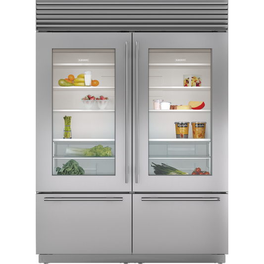 Sub-Zero 9044352 Dual Installation Kit With 60" Pro Louvered Grille