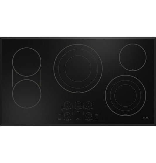 Cafe CEP90361TBB Café™ 36" Touch-Control Electric Cooktop