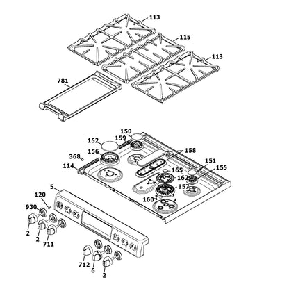 GE CGS990 Passover Parts