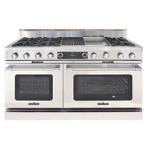 Capital COB604BG2N Connoisseurian 60" Dual Fuel Self Clean Range - Natural Gas