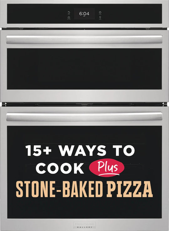 Frigidaire GCWM3070AF 30" Electric Wall Oven And Microwave Combination With Stone-Baked Pizza