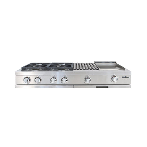 Capital GRT484BGN Precision 48" Gas Range Top - Ng
