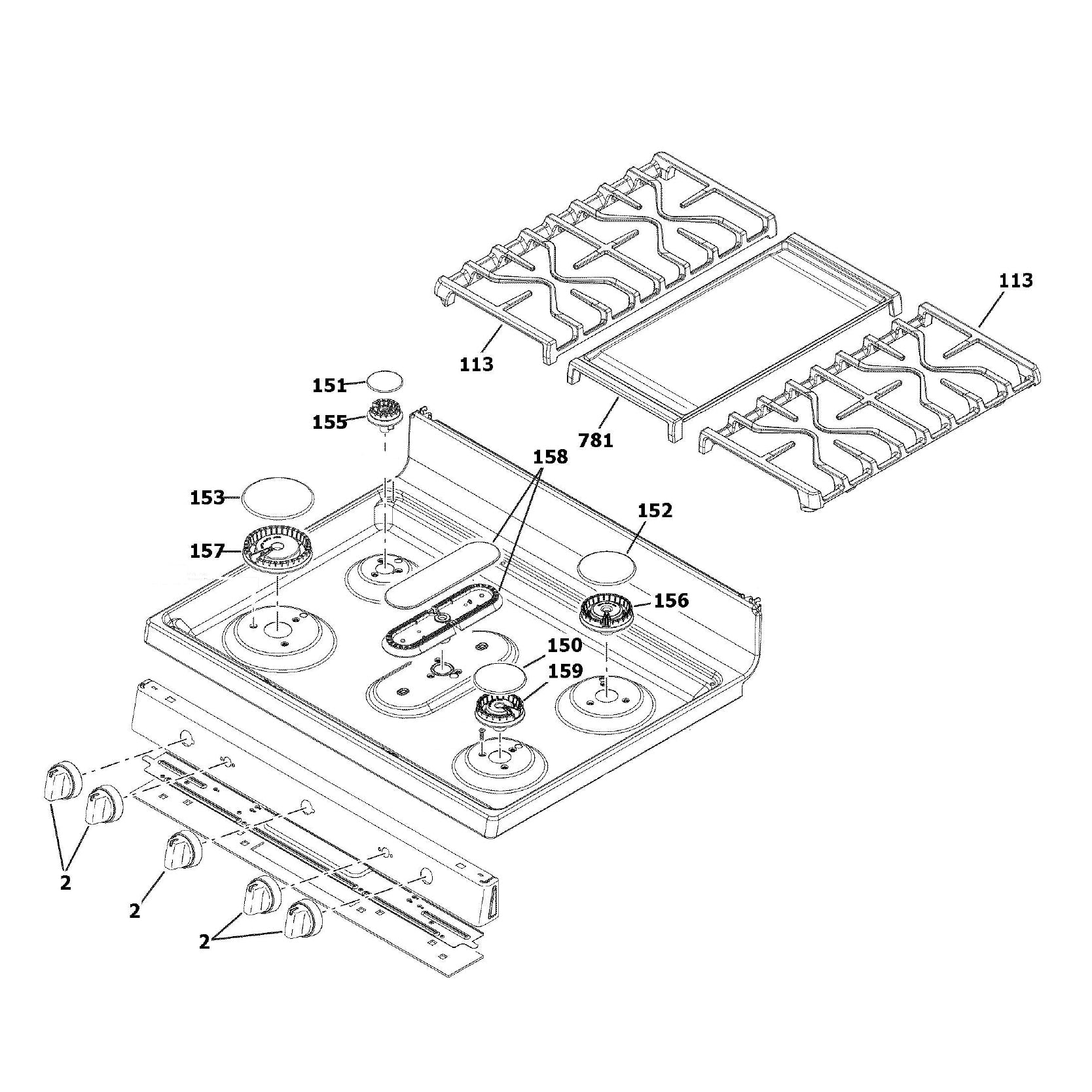 GE JGB735 Passover Parts
