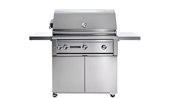 Lynx L601PSFRLP 36" Freestanding Sedona Grill W/Rotisserie - 1 Prosear/2 Ss Tube Burners