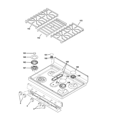 GE PGB935 Passover Parts