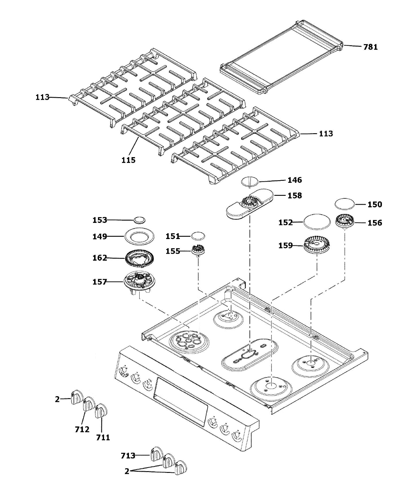 GE PGS930 Passover Parts