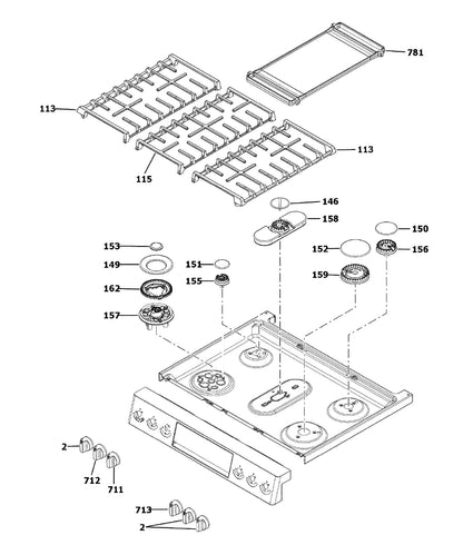 GE PGS930 Passover Parts