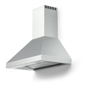 Verona VECHW36GSS 36" Designer Chimney Wall Hood- 600 Cfm - 4 Speeds
