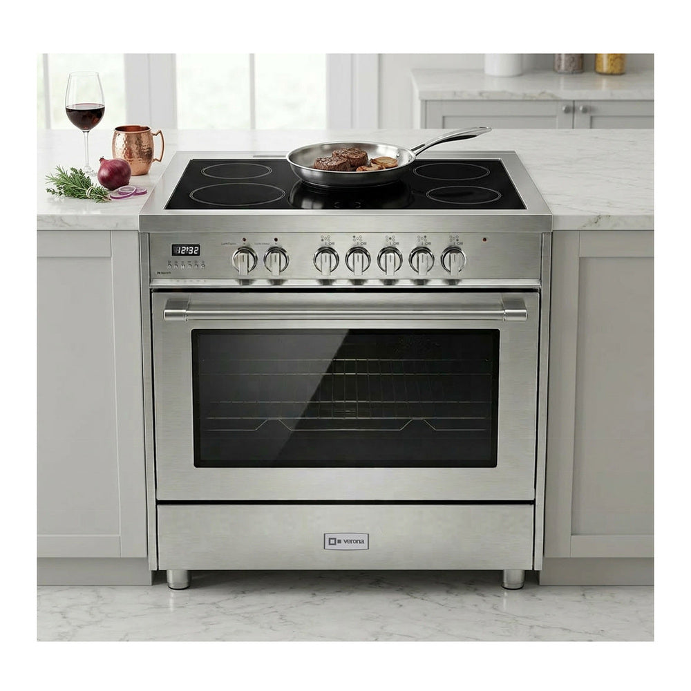 Verona VPRFSEE365SS Verona Prima 36" Electric Range - Stainless Steel