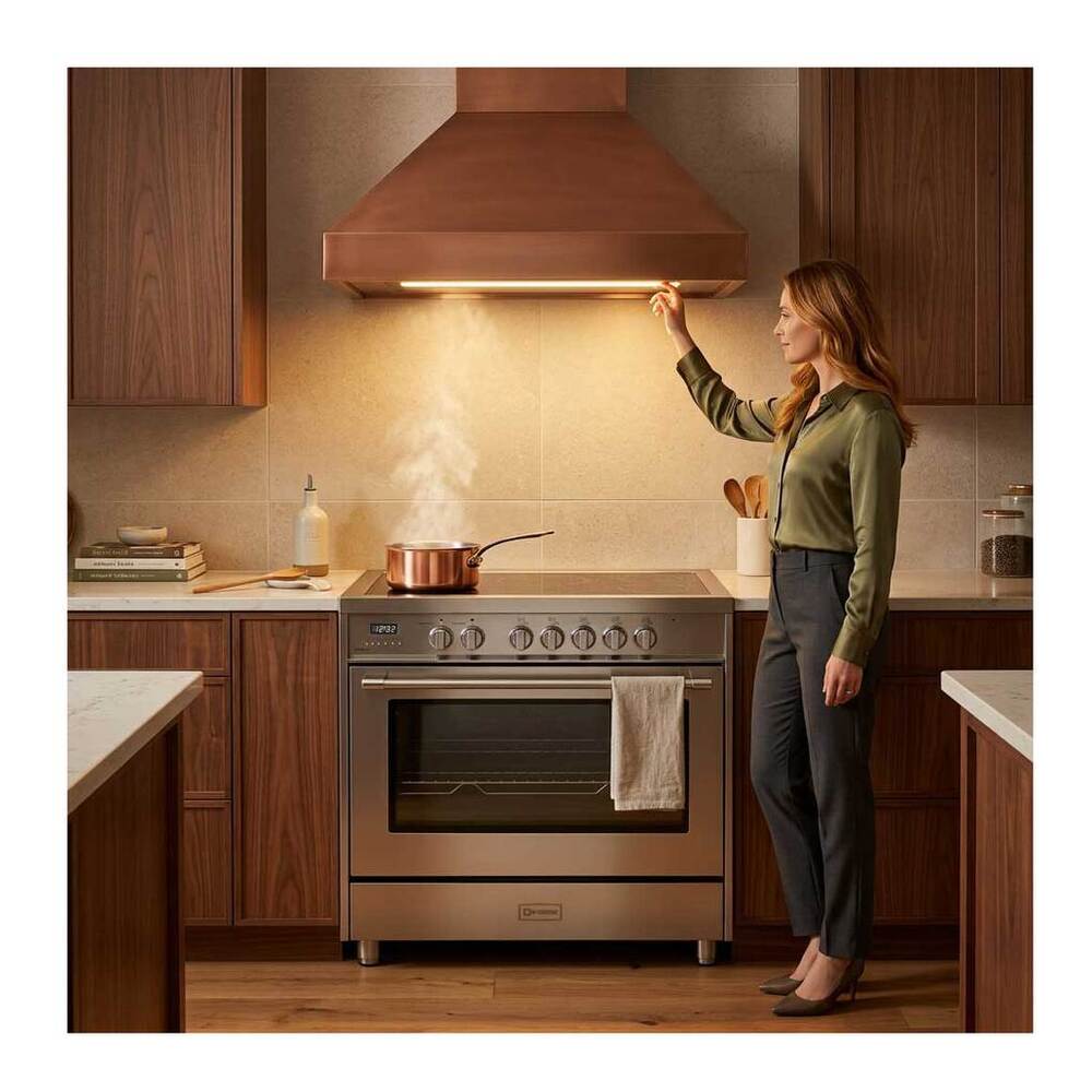 Verona VPRFSEE365SS Verona Prima 36" Electric Range - Stainless Steel