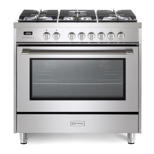 Verona VPRFSGE365SS Verona Prima 36" Dual Fuel Range - Stainless Steel