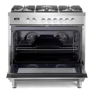 Verona VPRFSGE365SS Verona Prima 36" Dual Fuel Range - Stainless Steel