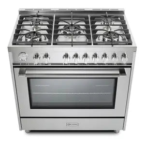 Verona VPRFSGG365SS Verona Prima 36" Gas Range - Stainless Steel