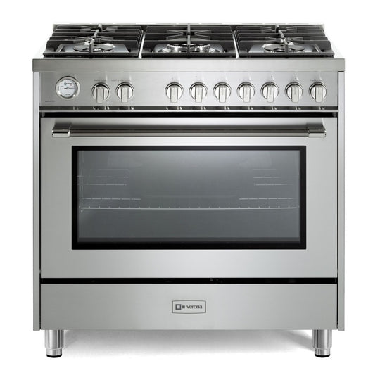 Verona VPRFSGG365SS Verona Prima 36" Gas Range - Stainless Steel