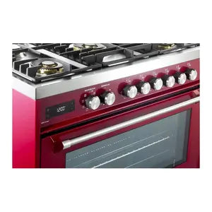 Verona VUFSGE365BU Verona Ultima 36" Dual Fuel Range - Burgundy