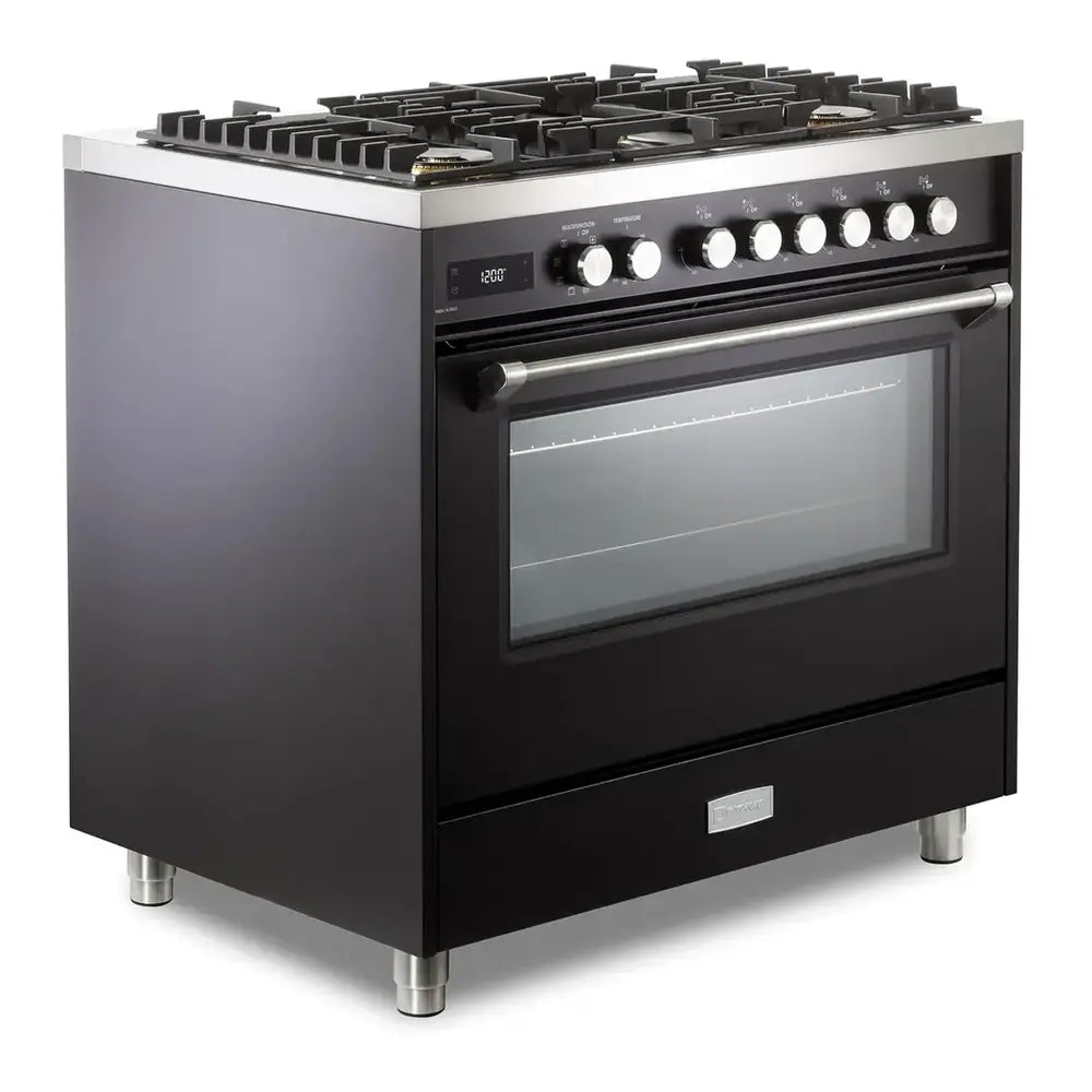 Verona VUFSGE365E Verona Ultima 36" Dual Fuel Range - Matte Black
