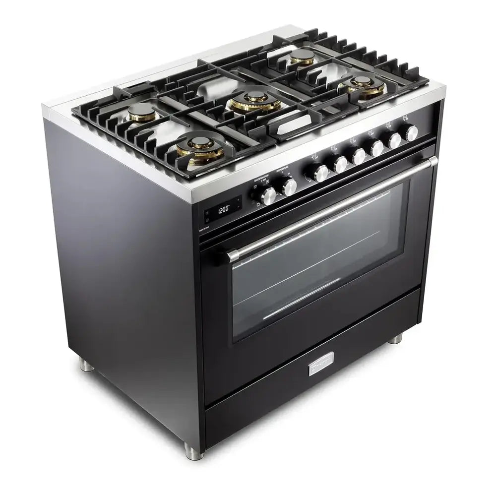 Verona VUFSGE365E Verona Ultima 36" Dual Fuel Range - Matte Black