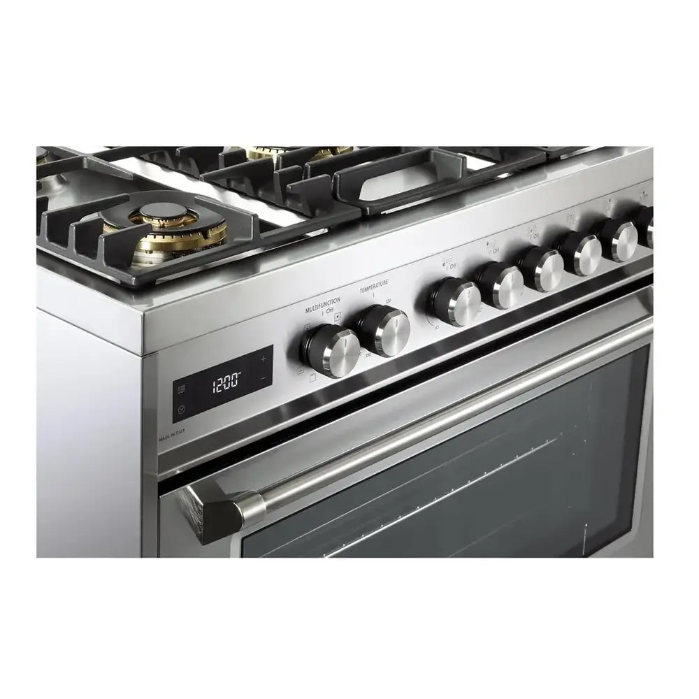 Verona VUFSGE365SS Verona Ultima 36" Dual Fuel Range - Stainless Steel