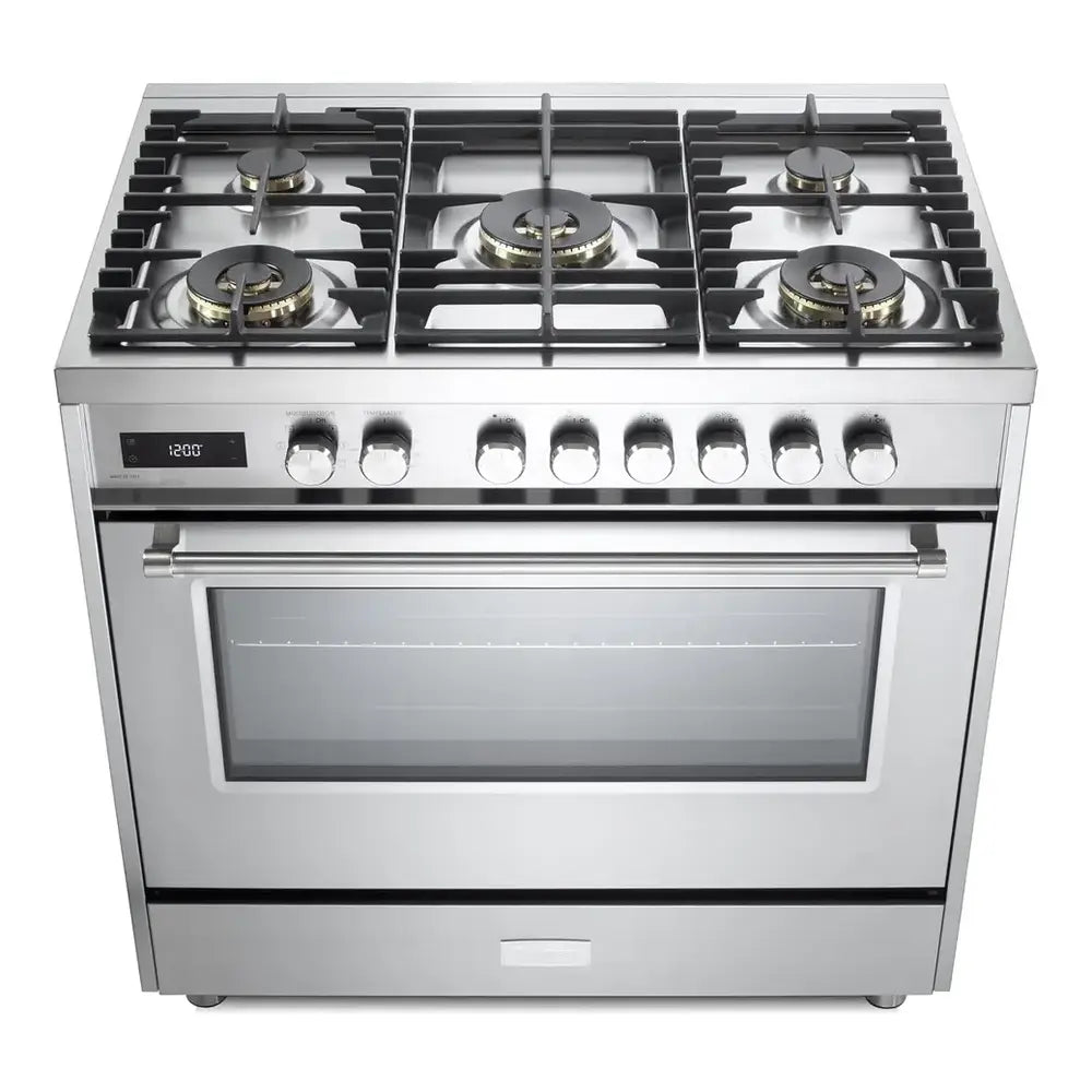 Verona VUFSGE365SS Verona Ultima 36" Dual Fuel Range - Stainless Steel