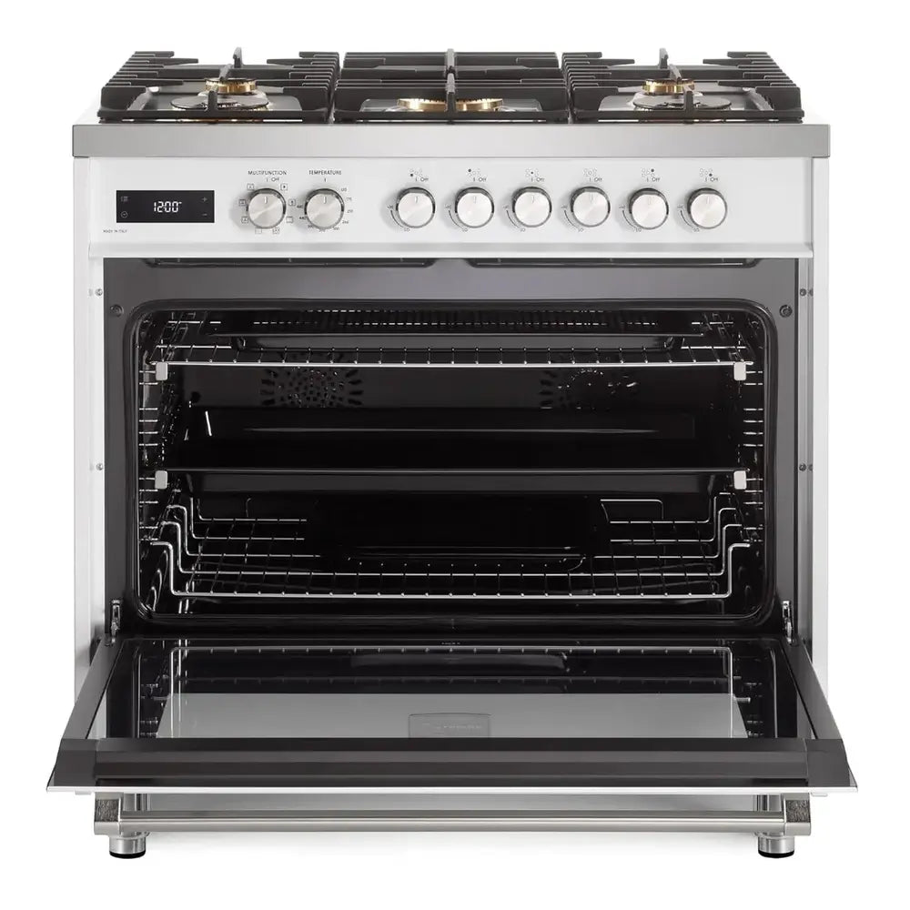 Verona VUFSGE365W Verona Ultima 36" Dual Fuel Range - White