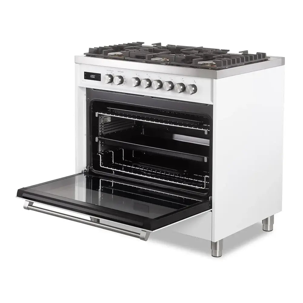 Verona VUFSGE365W Verona Ultima 36" Dual Fuel Range - White