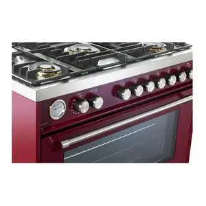 Verona VUFSGG365BU Verona Ultima 36" Gas Range - Burgundy