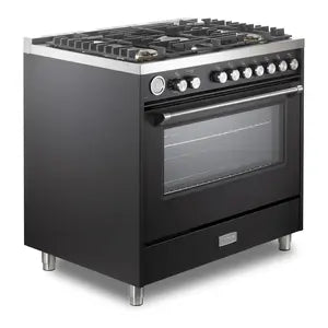 Verona VUFSGG365E Verona Ultima 36" Gas Range - Matte Black