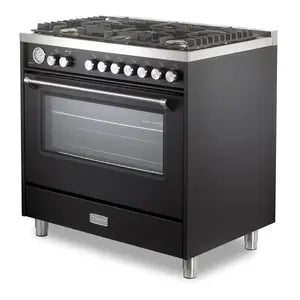 Verona VUFSGG365E Verona Ultima 36" Gas Range - Matte Black