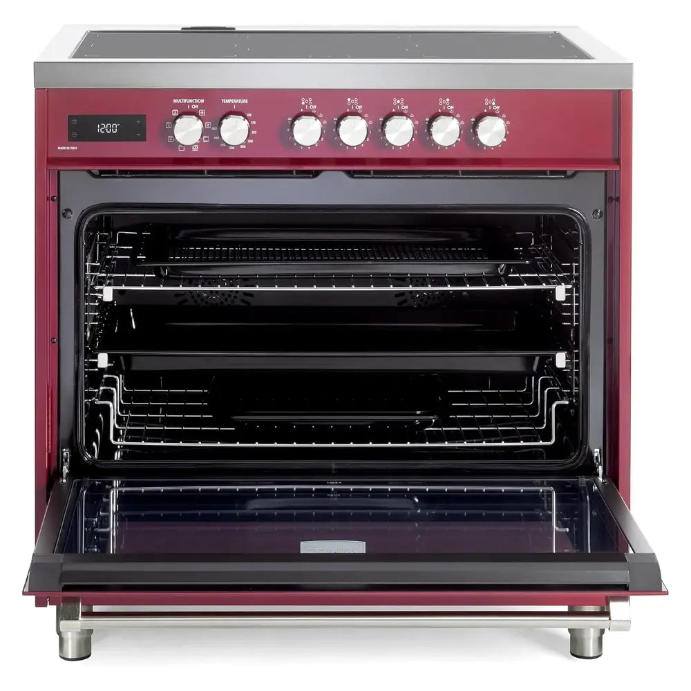 Verona VUFSIE365BU Verona Ultima 36" Induction Range - Burgundy
