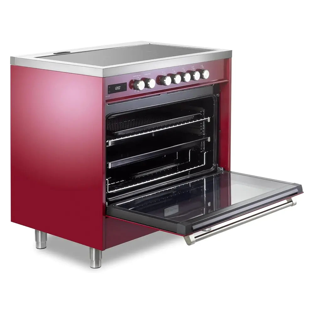Verona VUFSIE365BU Verona Ultima 36" Induction Range - Burgundy