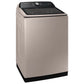 Samsung WA51A5505AC 5.1 cu. ft. Smart Top Load Washer with ActiveWave™ Agitator and Super Speed Wash in Champagne, Open Box