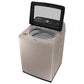 Samsung WA51A5505AC 5.1 cu. ft. Smart Top Load Washer with ActiveWave™ Agitator and Super Speed Wash in Champagne, Open Box