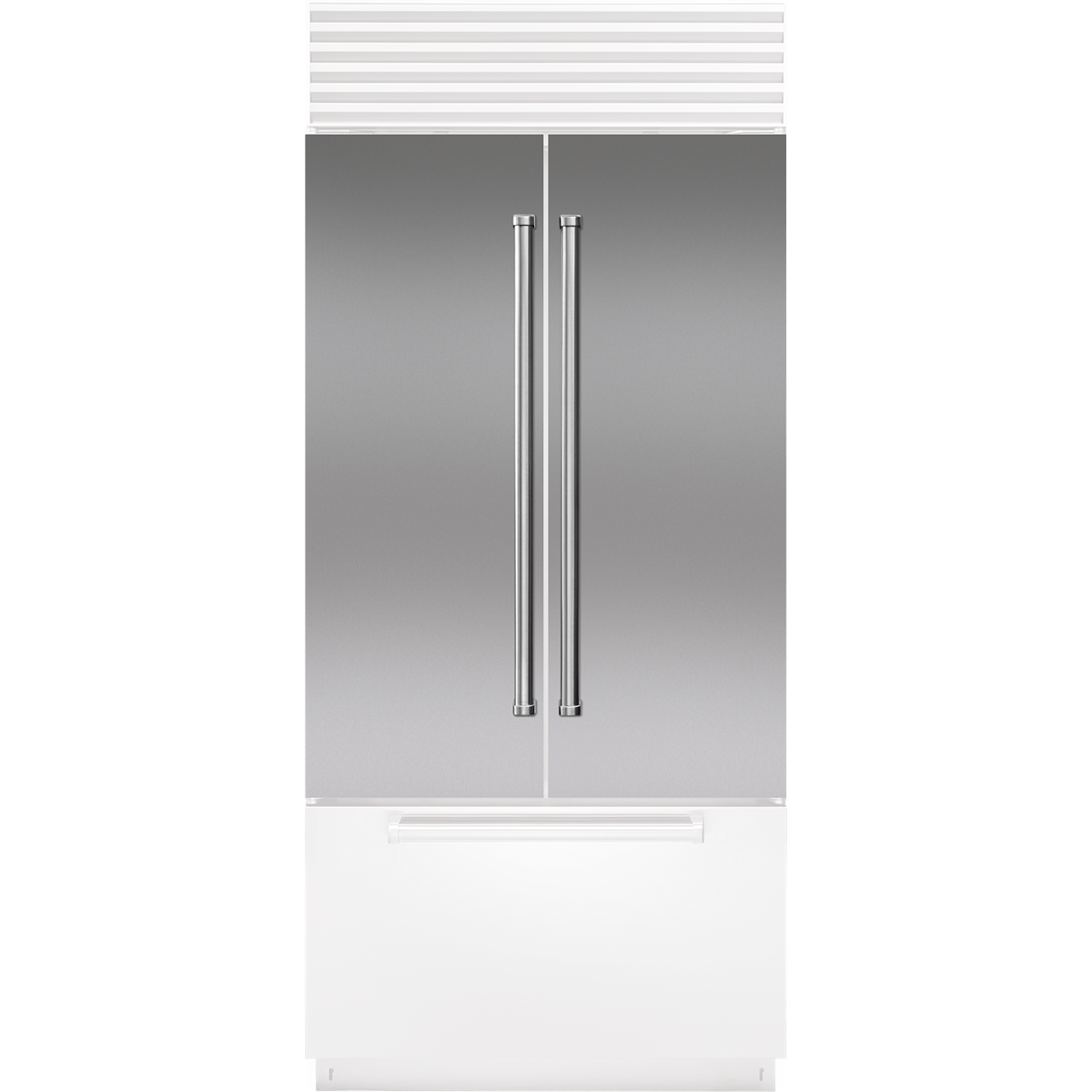 Sub-Zero 9038369 Stainless Steel Flush Inset Door Panel With Pro Handle