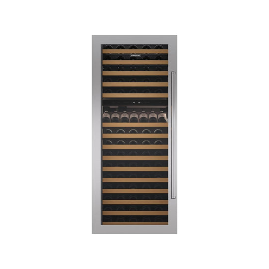 Sub-Zero 9038447 Stainless Steel Flush Inset Door Panel With Pro Handle